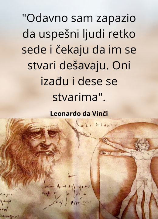 Mudra izreka - Leonardo
